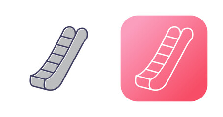 Escalator Vector Icon