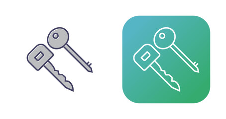 Keys Vector Icon