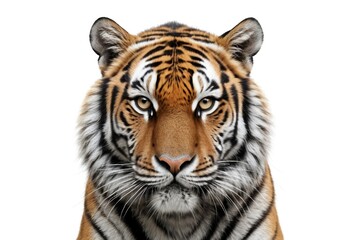 Fototapeta premium there is a tiger that is looking at the camera