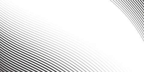 Fototapeta premium Abstract white background from lines. Wavy line drawing . Design element. Vector illustration