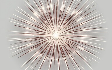 Fototapeta premium Sparkling Light Burst Glowing Rays Festive Radiance Abstract Background Design