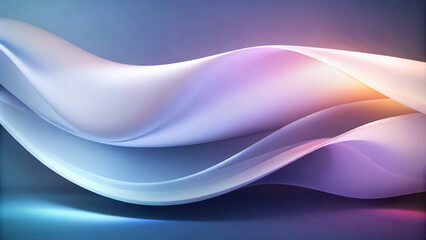 Fototapeta premium Blue technology dynamic abstract lines main visual background design. Abstract blue background. Big Neon Wave Background. Wave of blue movement curve of a smoky flow.