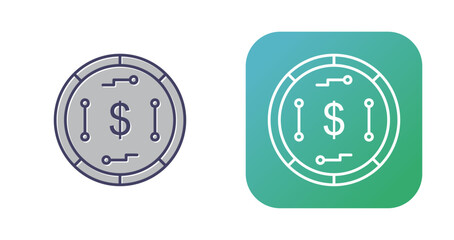 Digital Currency Vector Icon