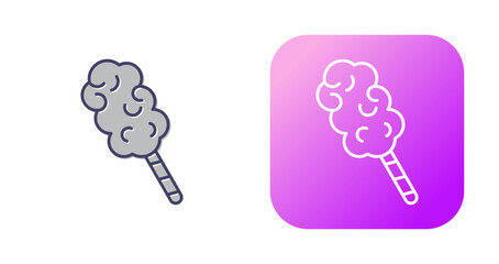 Cotton Candy Vector Icon