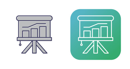 Graph Vector Icon