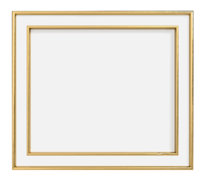 Realistic 3D blank plastic or wood frame photo mockup. Empty wall photo framing template isolated. Mockup for presentation painting, poster, wall art, photographs or frameworks exposition template.