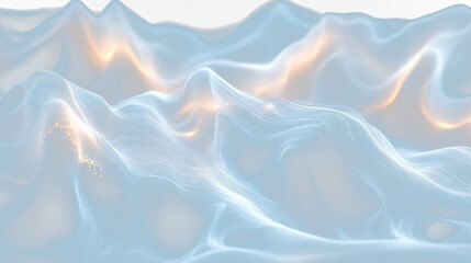 Fototapeta premium a 3d image of a mountain