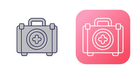 First Aid Kit Vector Icon