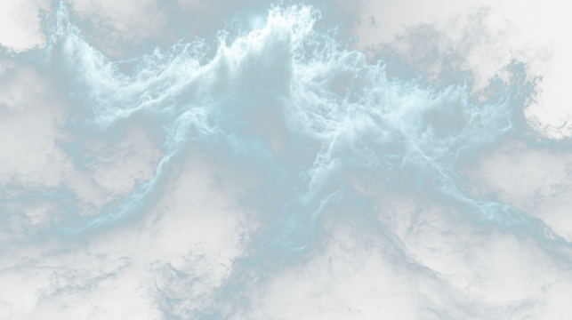 a dark blue smoke background