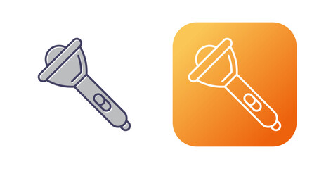 Flashlight Vector Icon