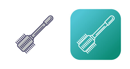 Toilet Brush Vector Icon