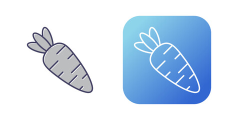 Carrot Vector Icon