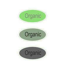 Natural Organic Bio Product Sign Symbol Logo
