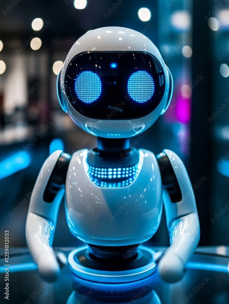 Poster worker use online customer service with chat bot as conversation assistant in office. - ai