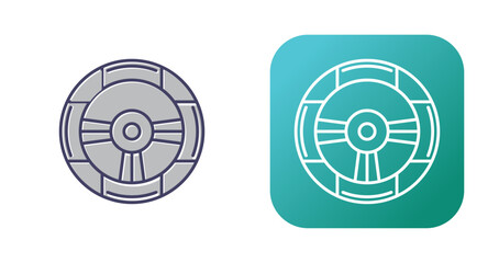 Fototapeta premium Driving Vector Icon