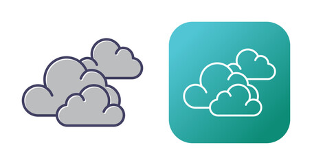Cloudy Vector Icon