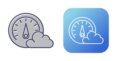 Barometer Vector Icon