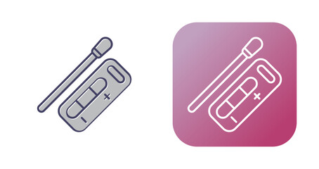 Rapid Test Vector Icon