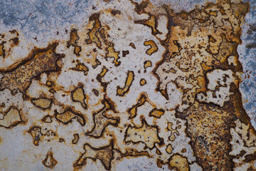 Rusty Metal Surface - Abstract Corrosion Texture
