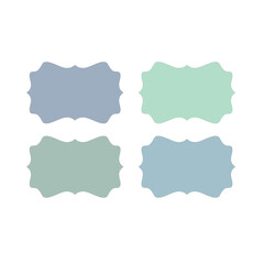 Simple Paper Tags Product Labels Collection
