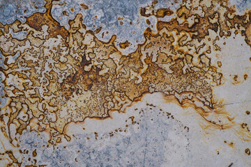 Rusty Metal Surface - Abstract Corrosion Texture