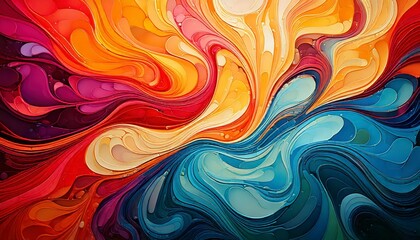 Holi themed Abstract background