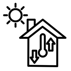 Geothermal Plant Icon