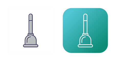 Plunger Vector Icon
