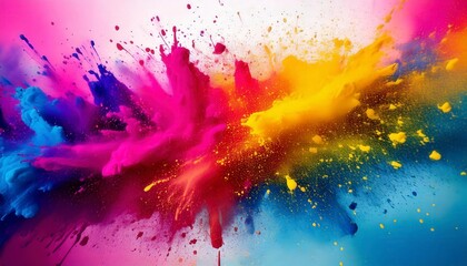 Fototapeta premium Holi themed Abstract background