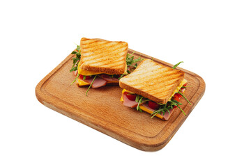 Deliciously grilled cheese sandwiches perfect for breakfast or lunch