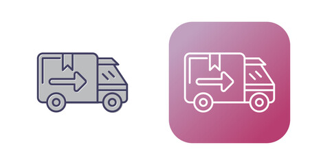Direct Delivery Vector Icon