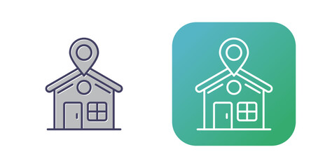 Home Location Vector Icon