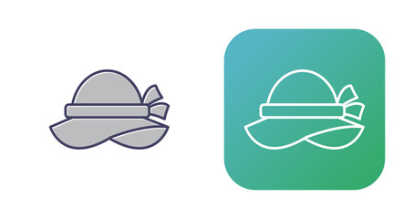 Pamela Hat Vector Icon