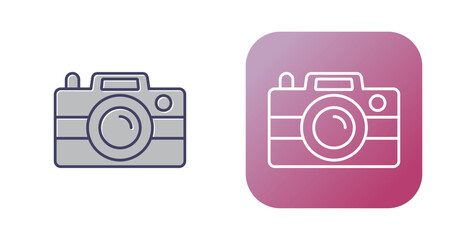 Photo Camera Vector Icon