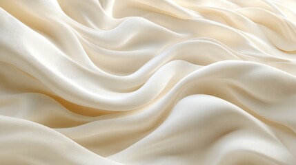 Obraz premium Soft ivory abstract background with light tones and smooth gradients. Emphasizing purity and tranquility. Ideal for minimalist and serene designs.