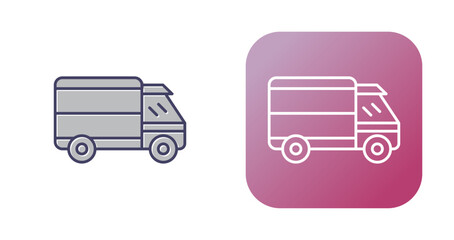 Delivery Truck Vector Icon