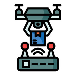 Naklejka premium Receiver Icon