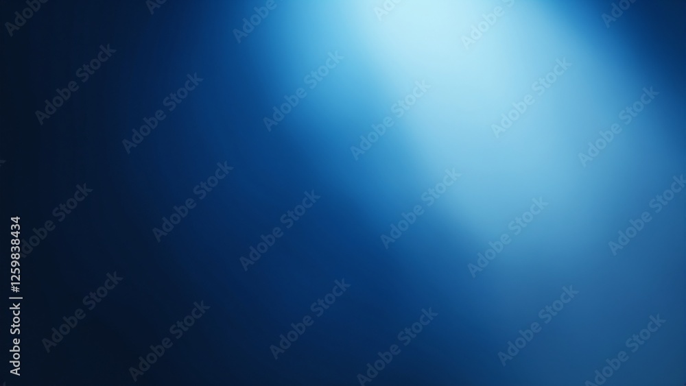 Aufkleber Abstract blue background with drop shadow and light. Backdrop for product presentation