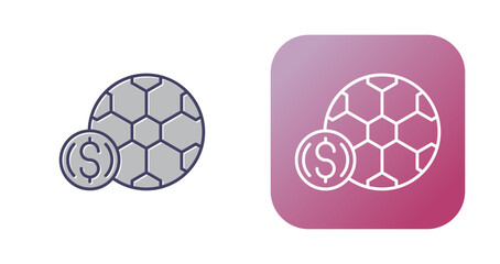 Obraz premium Betting Vector Icon