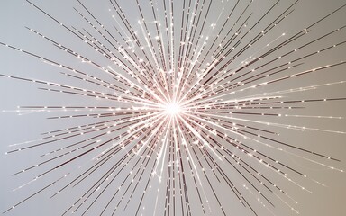 Obraz premium Abstract Glittering Light Burst Sparkling Rays Festive Background Shiny Radiance