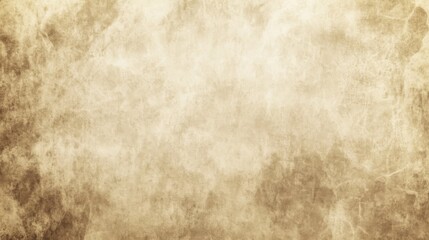 Obraz premium Aged Document Inspired Blank Parchment with Faint Ink Splotches and Vintage Tone: Ideal for Text or Graphics with Clear Top View Perspective