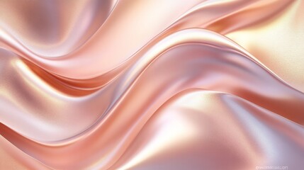 Obraz premium Soft rose gold abstract background with elegant hues and smooth shapes. Emphasizing sophistication and modern elegance. Ideal for upscale and refined designs.