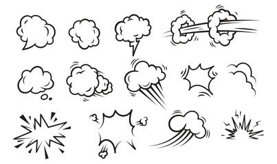 Comic speech bubble sound effect, retro pop art style comic