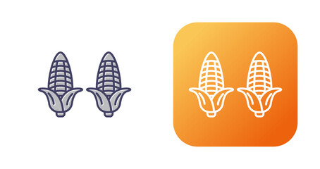 Corn Vector Icon