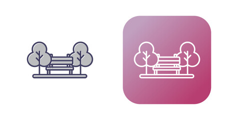 Park Vector Icon