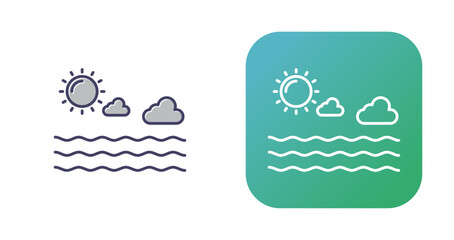 Sea Vector Icon