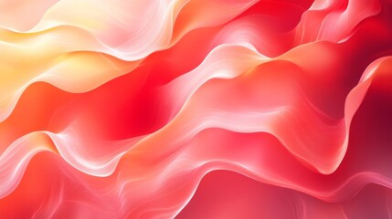 Obraz premium Vibrant coral abstract background with vivid tones and bold shapes. Emphasizing energy and vitality. Ideal for lively and contemporary designs.