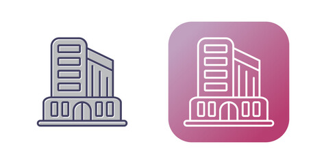 Naklejka premium Apartment Vector Icon