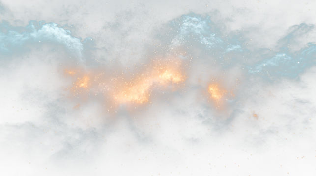 a large cluster of stars in the sky