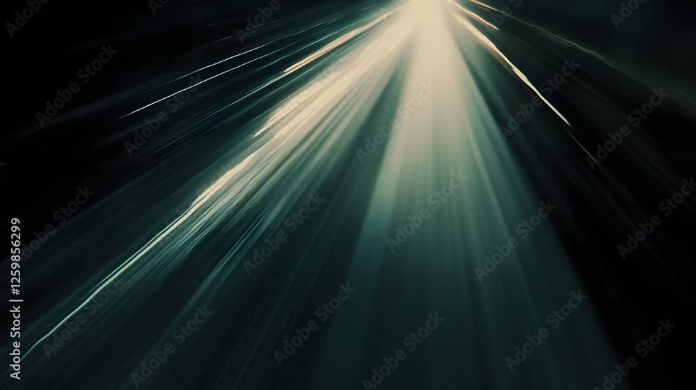 Poster glowing blurred motion trails of dynamic energy and luminous a futuristic sci fi feel the image conv